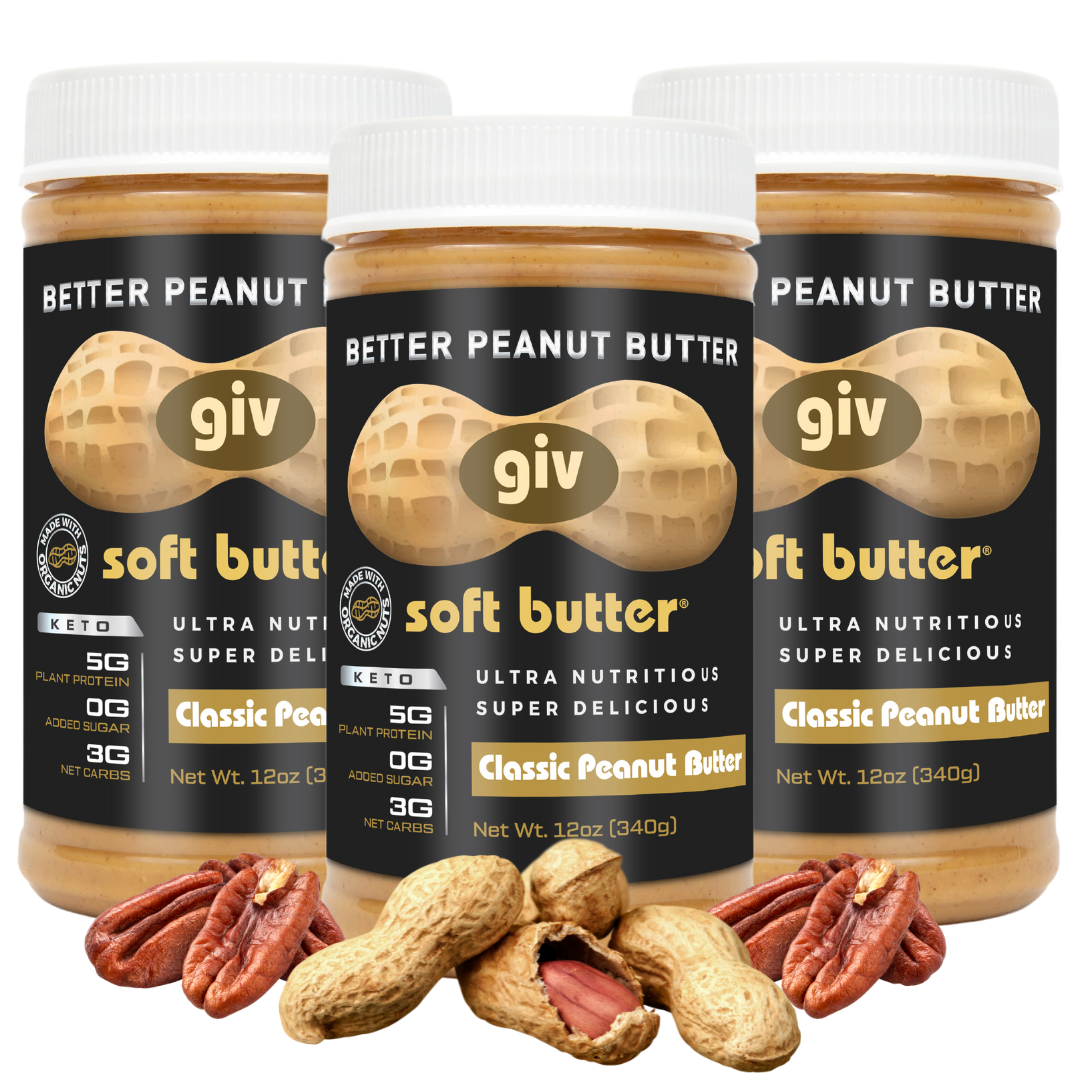 ORGANIC PEANUT BUTTER WITH NO ADDED SUGAR LOW CARB AND DIABETIC