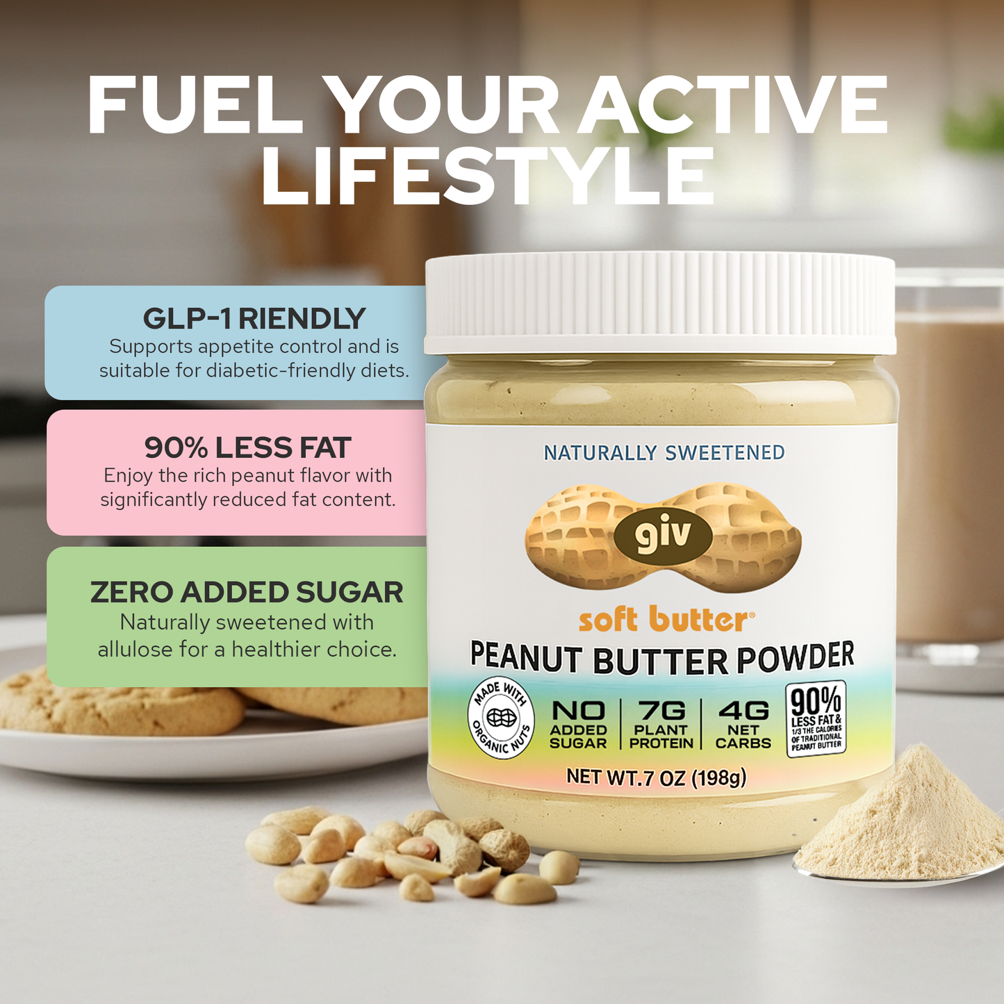 PEANUT BUTTER POWDER