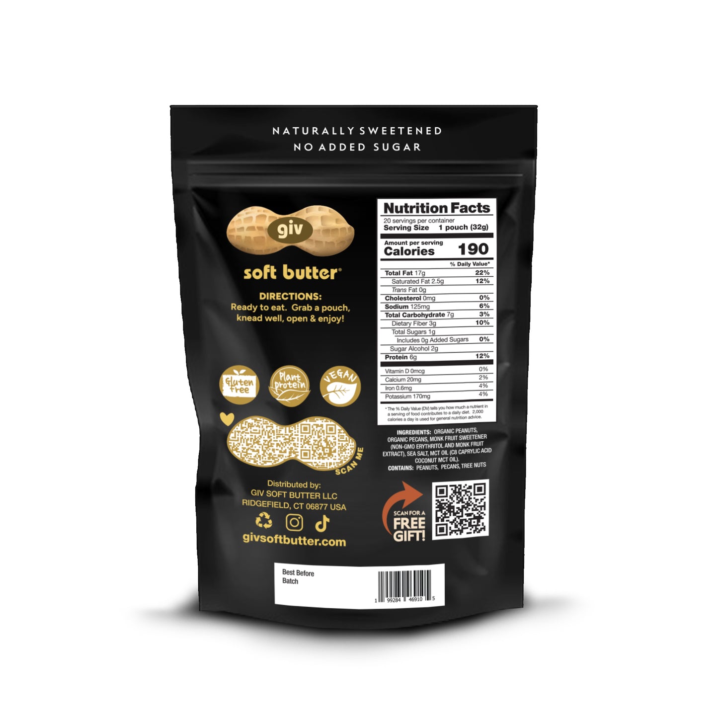 CLASSIC PEANUT BUTTER 1.15OZ POUCHES 20 COUNT BAG