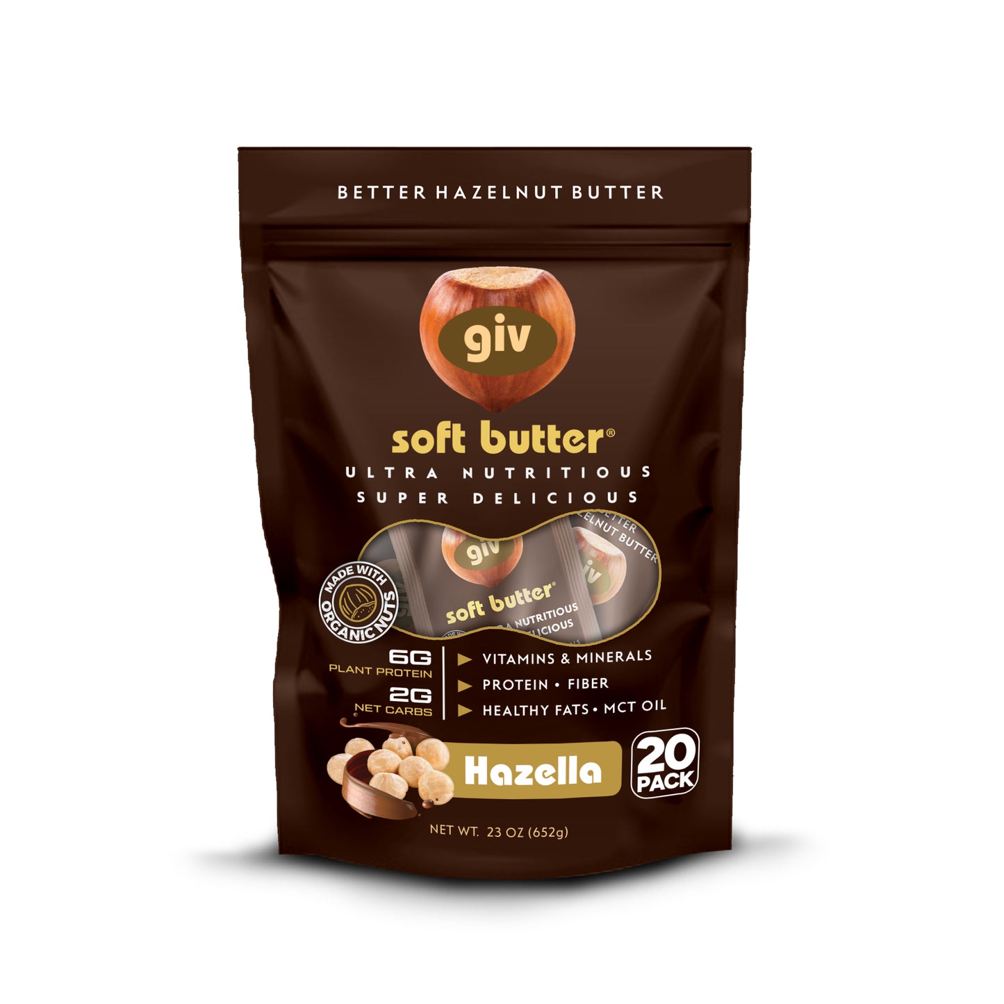 HAZELLA 1.15OZ POUCHES 20 COUNT BAG