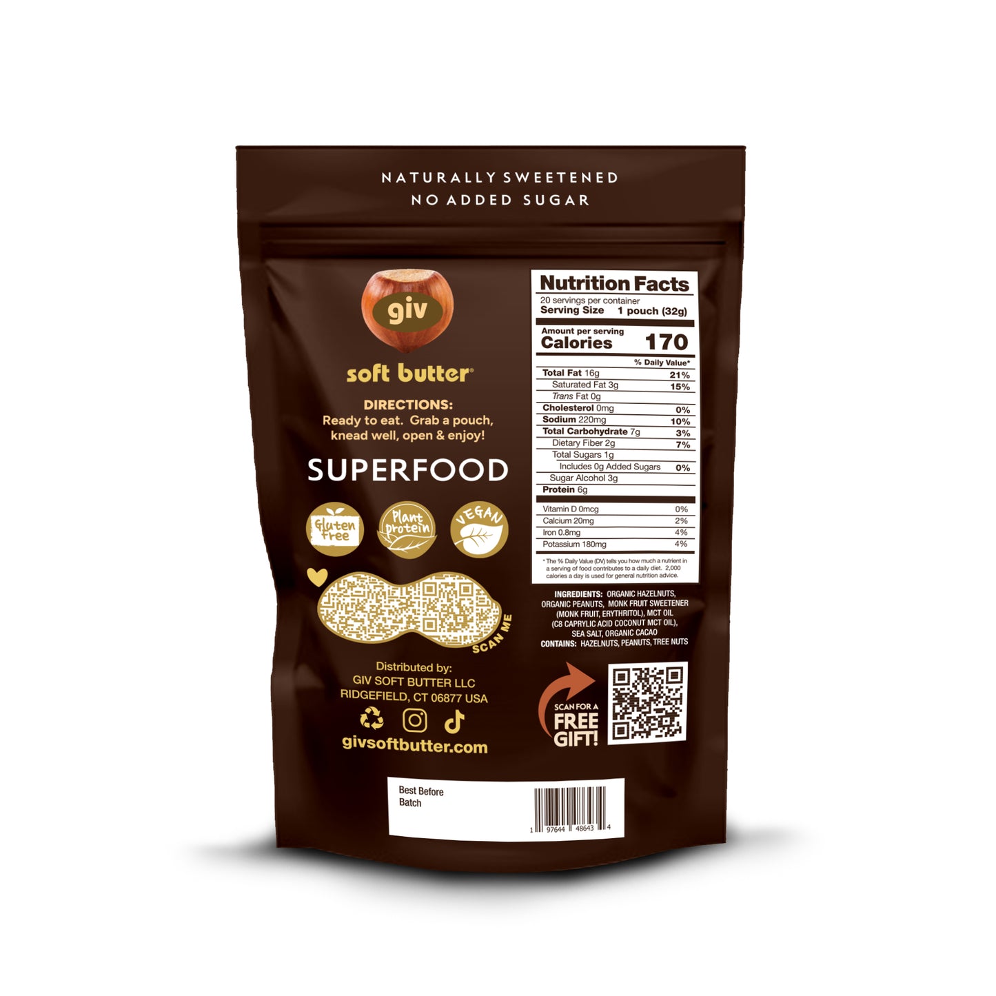 HAZELLA 1.15OZ POUCHES 20 COUNT BAG