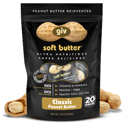 CLASSIC PEANUT BUTTER 1.15OZ POUCHES 20 COUNT BAG