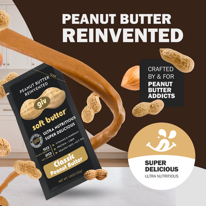 CLASSIC PEANUT BUTTER 1.15OZ POUCHES 20 COUNT BAG