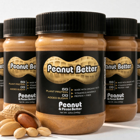 Peanut Better Four 12oz Jars
