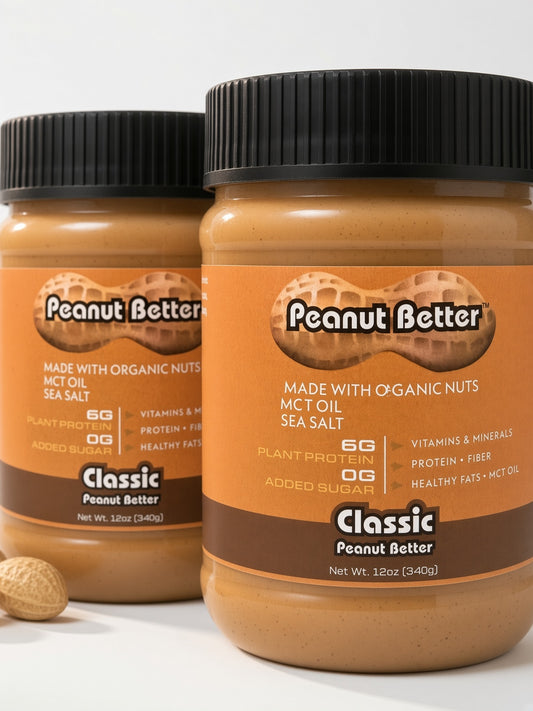 Peanut Better Two 12oz Jars