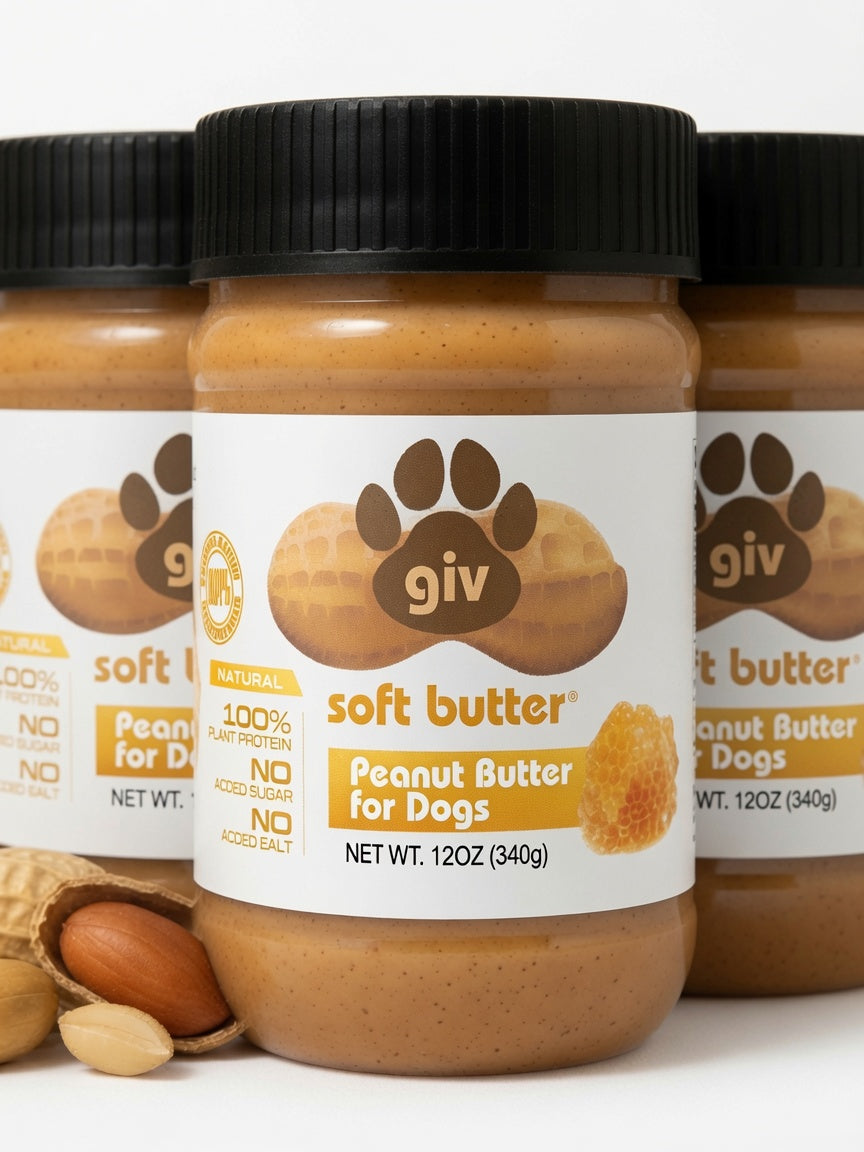 Dog Peanut Butter Bundle 3 Jar Pack