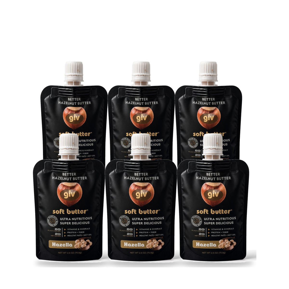 Hazella Hazelnut Better 2.5oz Pouch (30 Count)