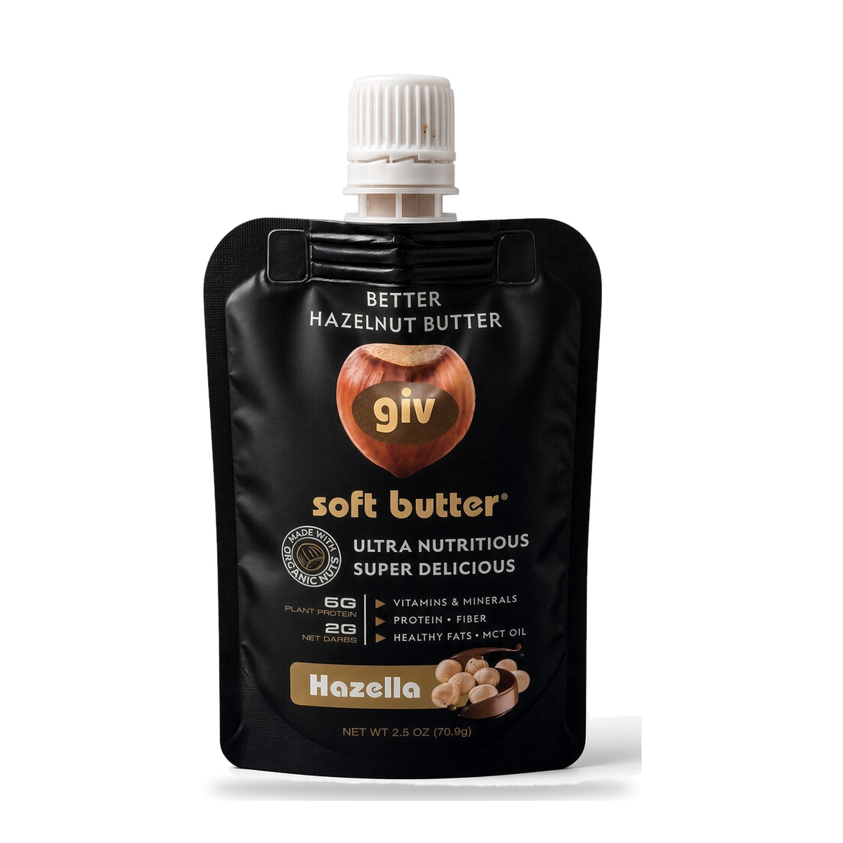 Hazella Hazelnut Better 2.5oz Pouch