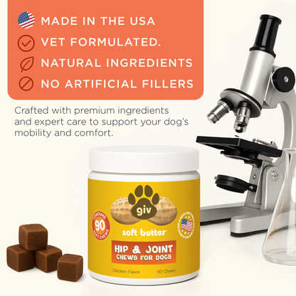 HIP & JOINT CHEWS FOR DOGS