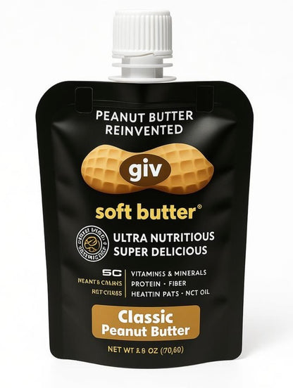 CLASSIC PEANUT BUTTER 2OZ POUCH (6 COUNT)