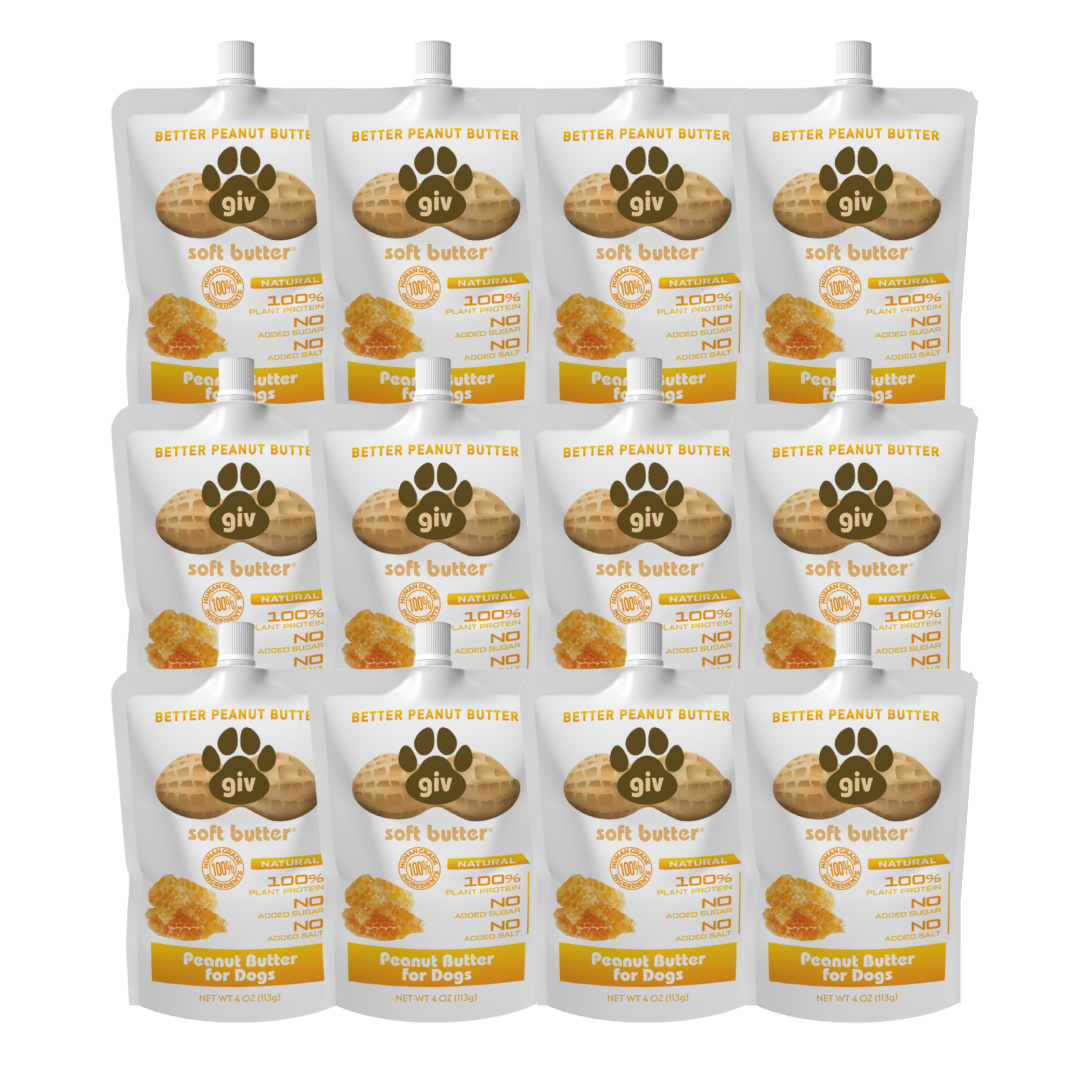 Dog Peanut Butter 4oz (12 Count)