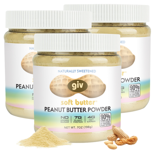 Peanut Butter Powder Three 7oz Jars