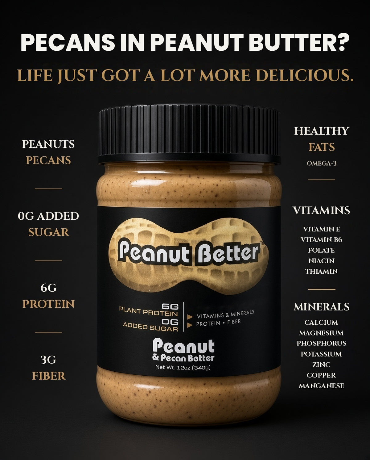 Peanut Better Two 12oz Jars
