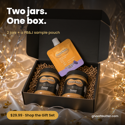 Peanut Better Two 12oz Jar Gift Set