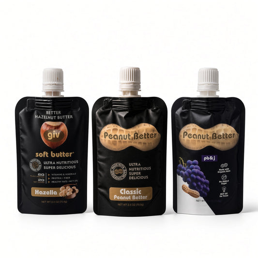 Peanut Better Variety Pack 2.5oz Pouch (3 Count)