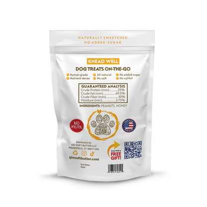 DOG SAFE PEANUT BUTTER 4OZ POUCH 9 COUNT BAG