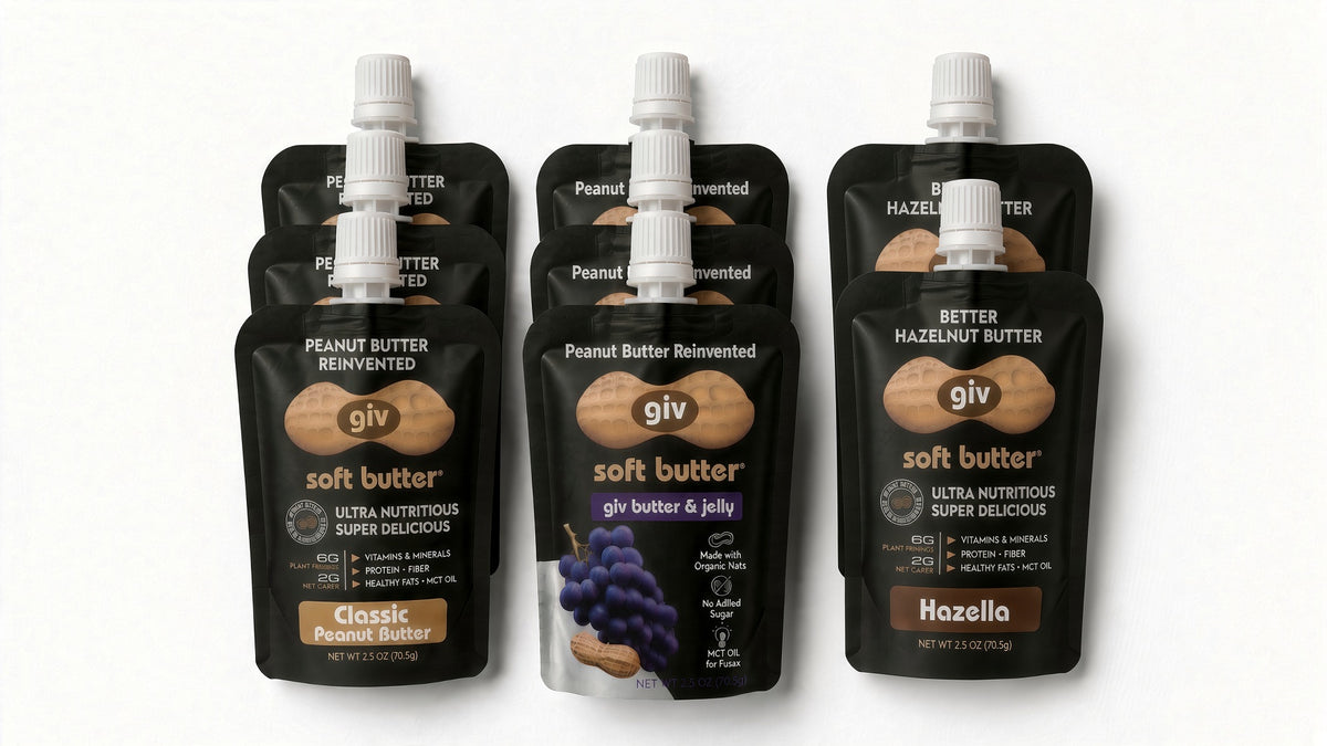 Peanut Better Variety Pack 2.5oz Pouch (8 Count)
