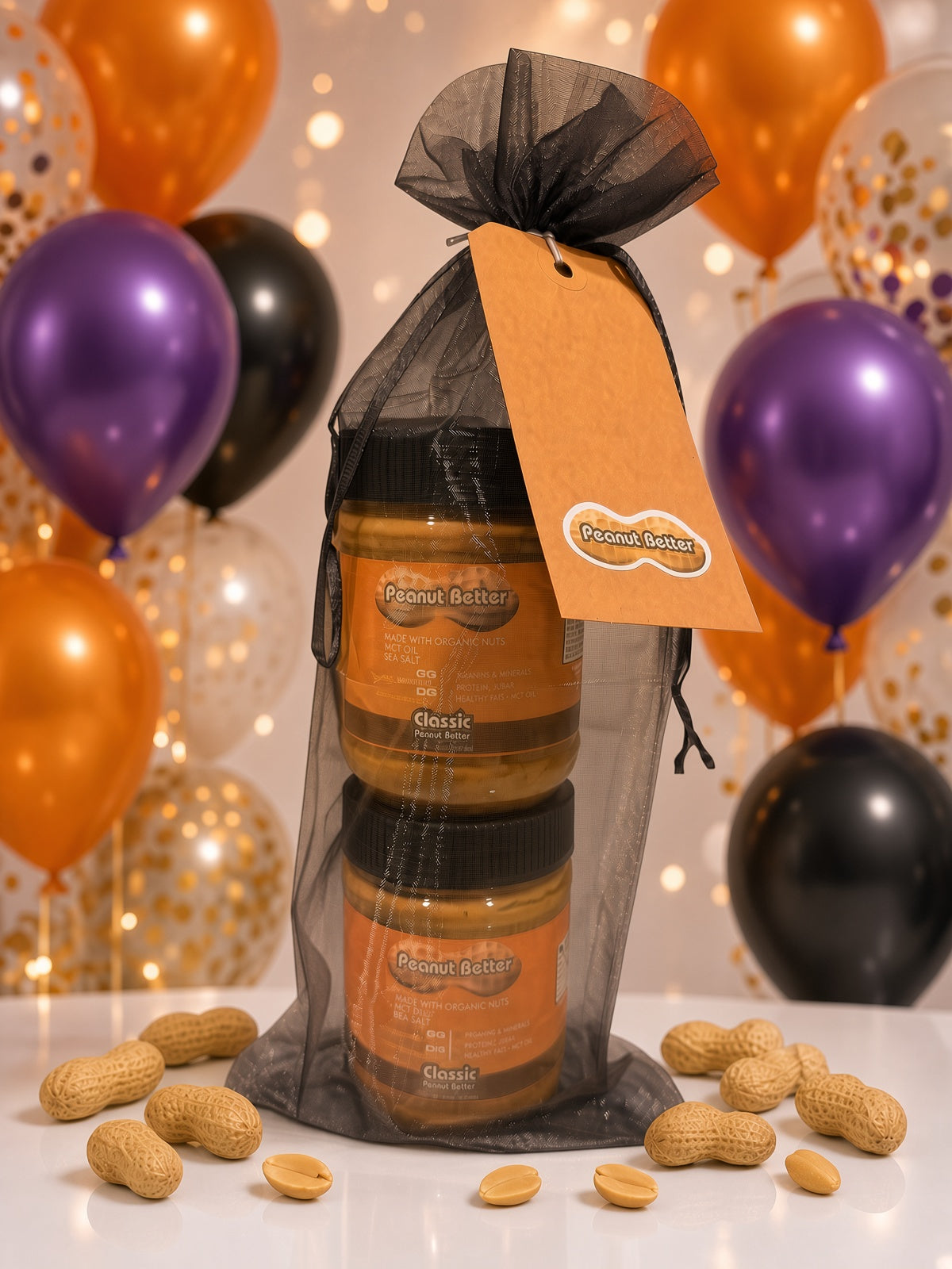 Peanut Better Two 12oz Jar Gift Set