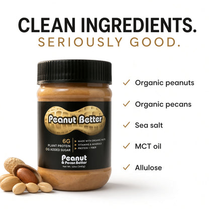 Peanut Better Two 12oz Jars