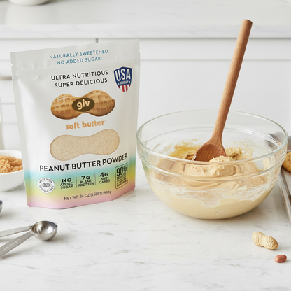 Peanut Butter Powder Baking Cookies